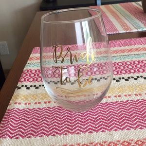 Bride Wine Glass
